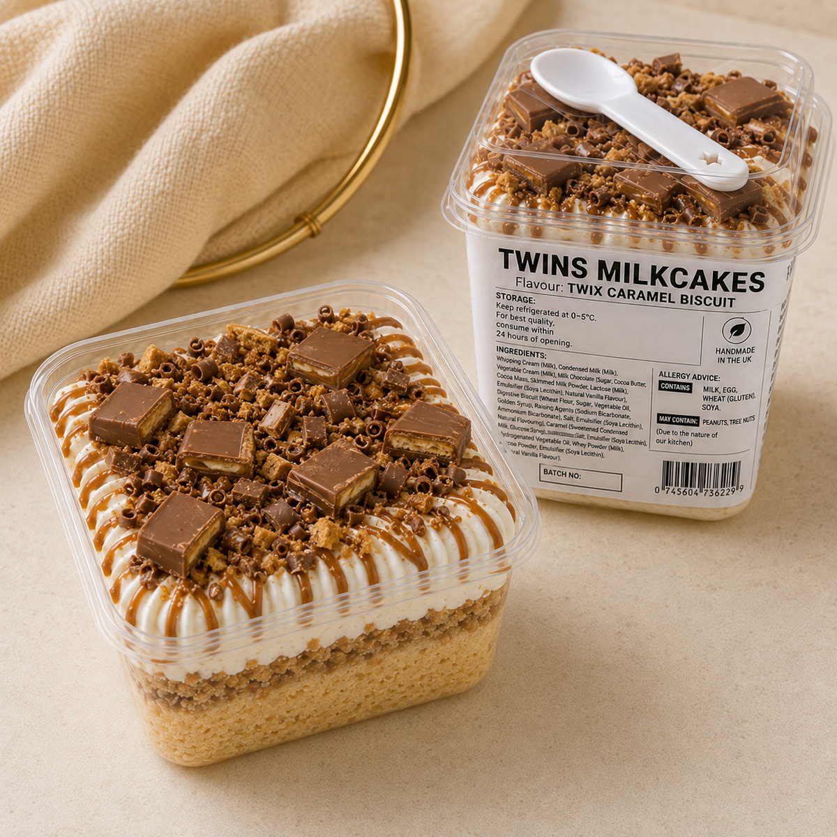 Twix Caramel Biscuit Milkcake