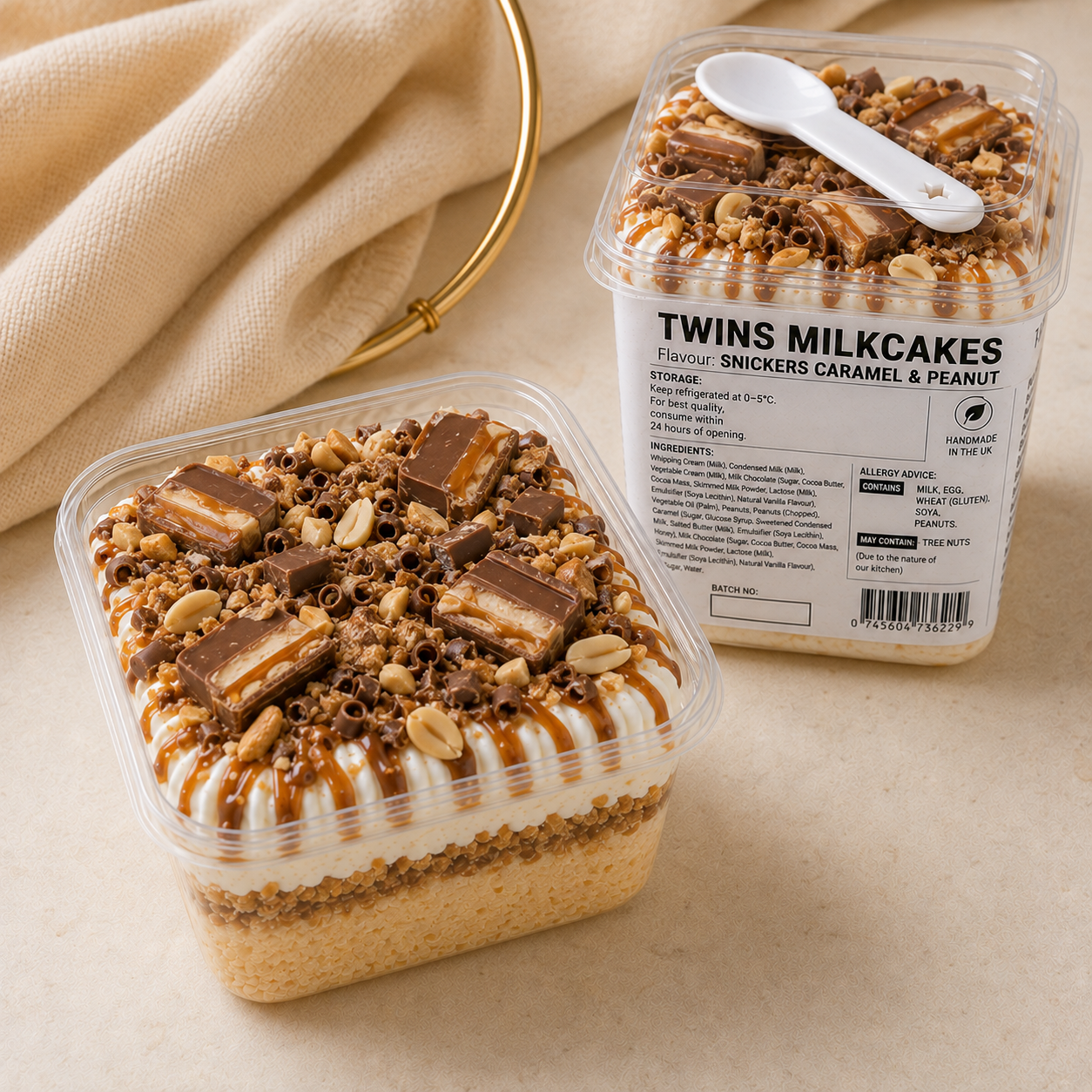 Snickers Caramel & Peanut Milkcake